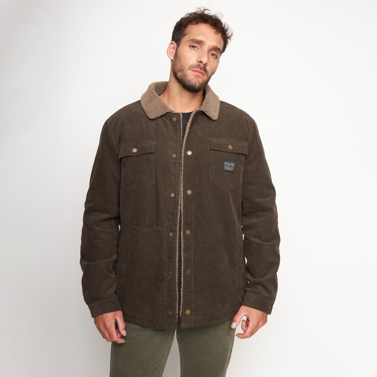 WILD LAMA - Chaqueta Cordero Orgánica Hombre Wild Lama