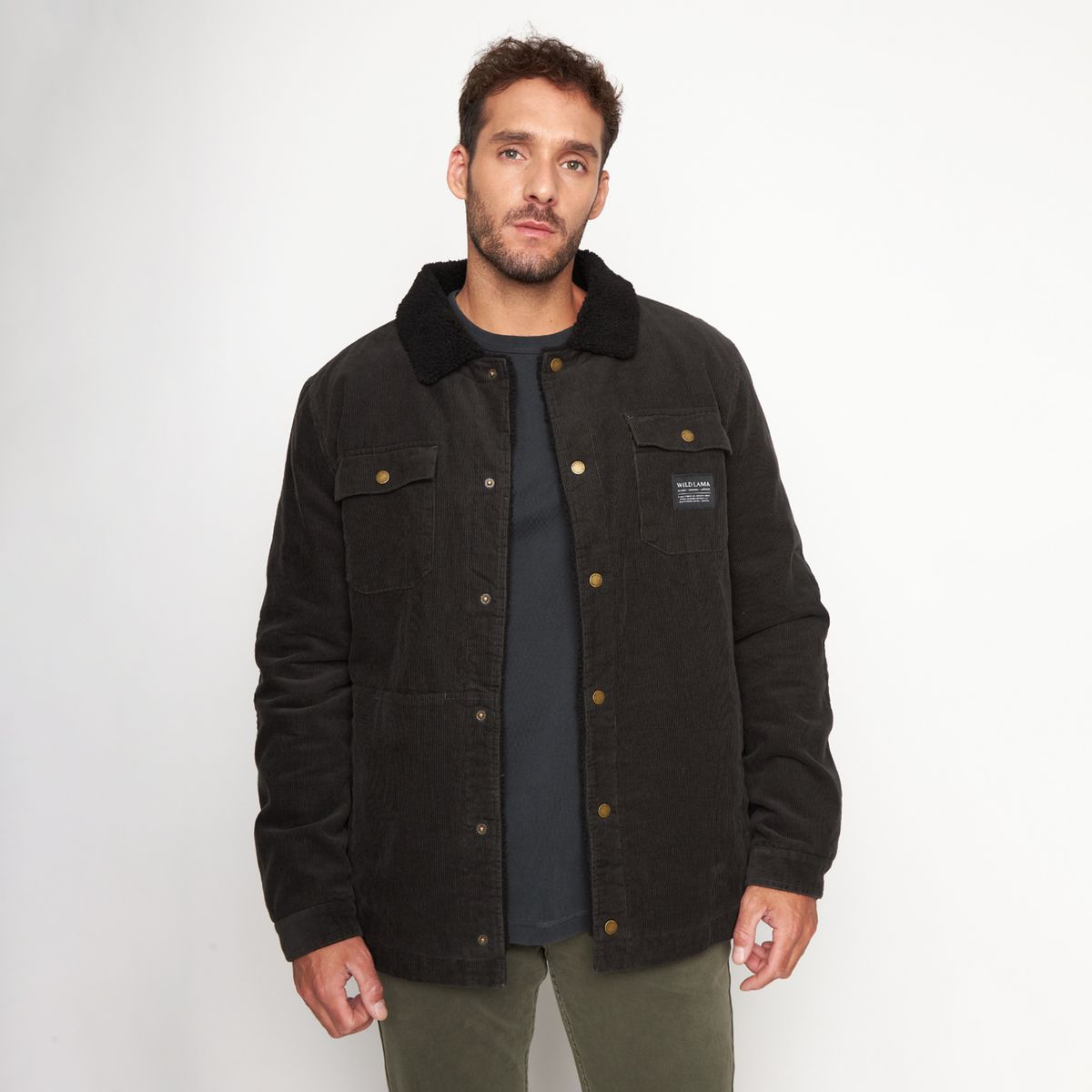 WILD LAMA - Chaqueta Cordero Orgánica Hombre Wild Lama