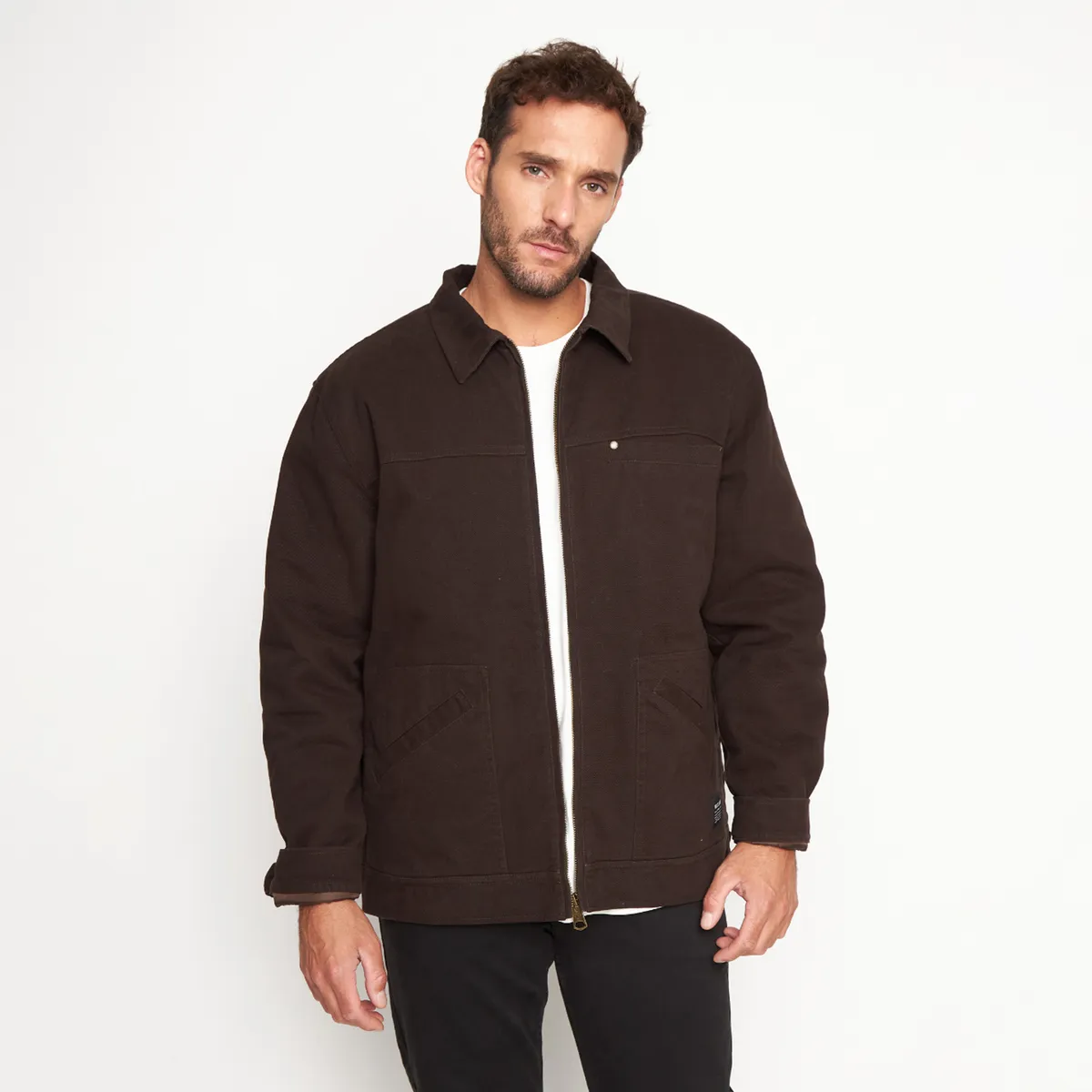 WILD LAMA - Chaqueta Sven Orgánica Hombre Wild Lama