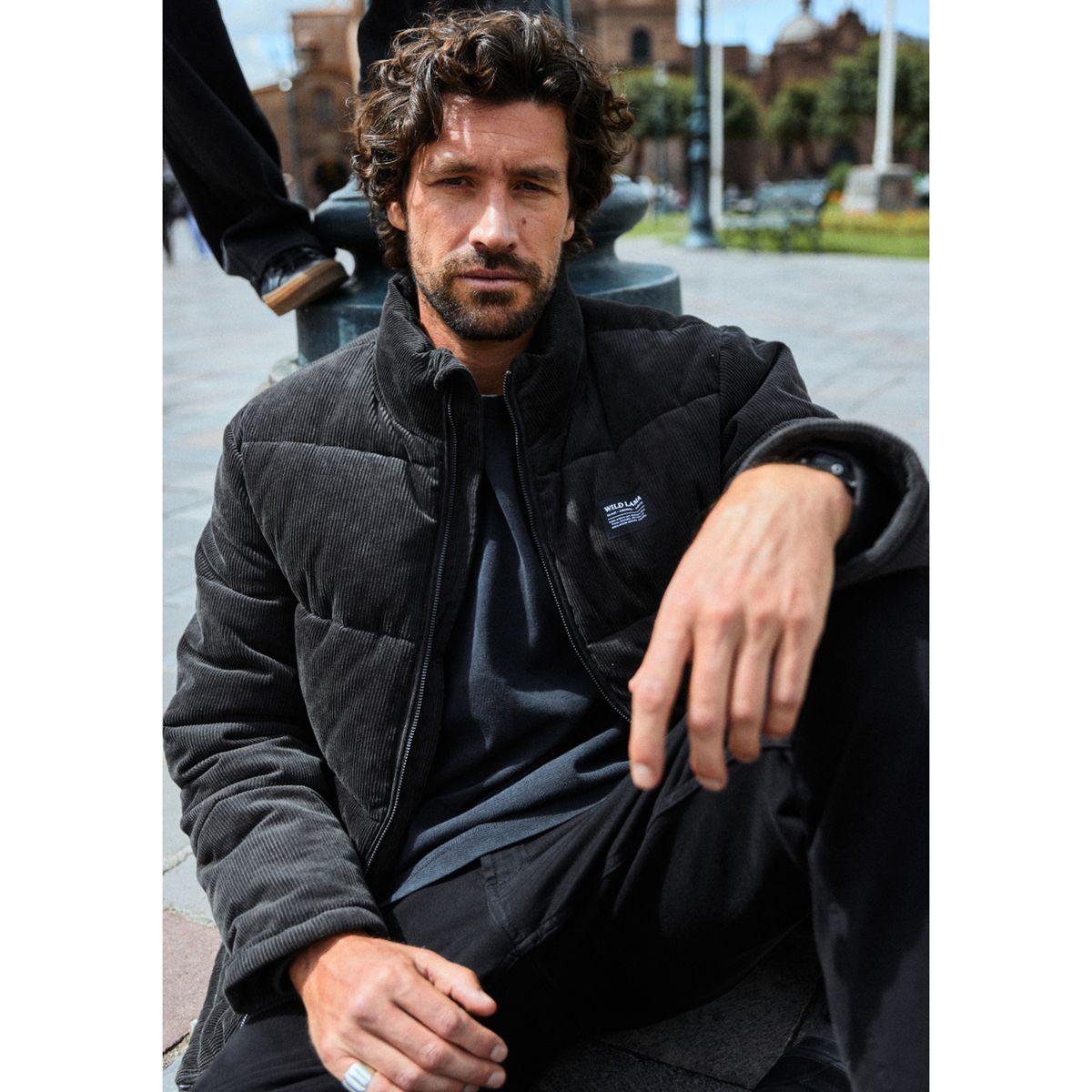 WILD LAMA - Parka Lauca Corduroy Orgánica Hombre Wild Lama