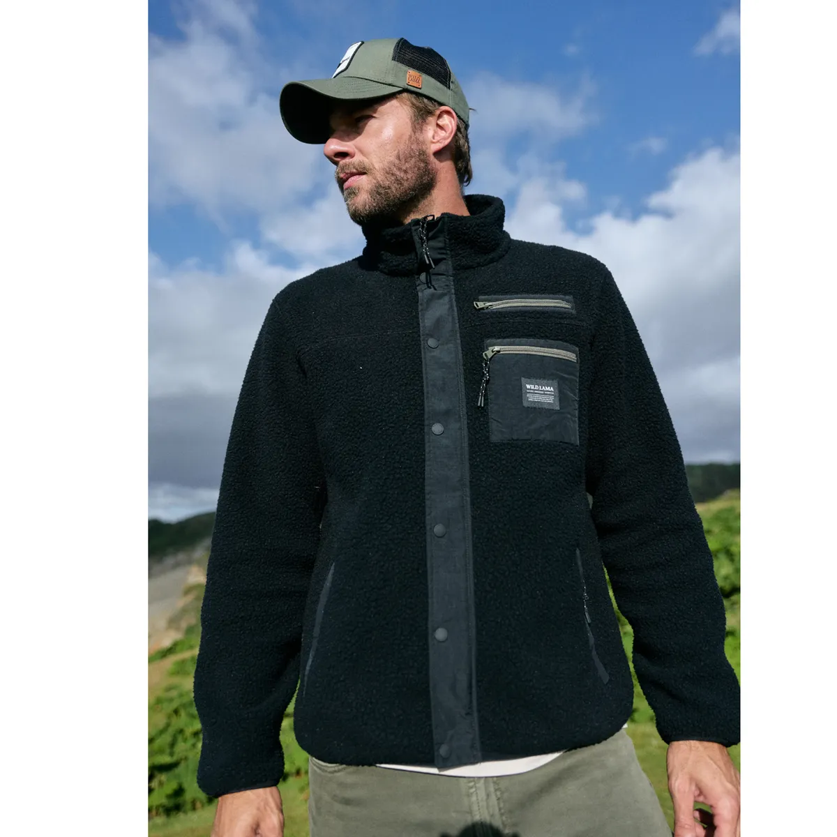 WILD LAMA - Polar Tambo Reciclado Hombre Wild Lama