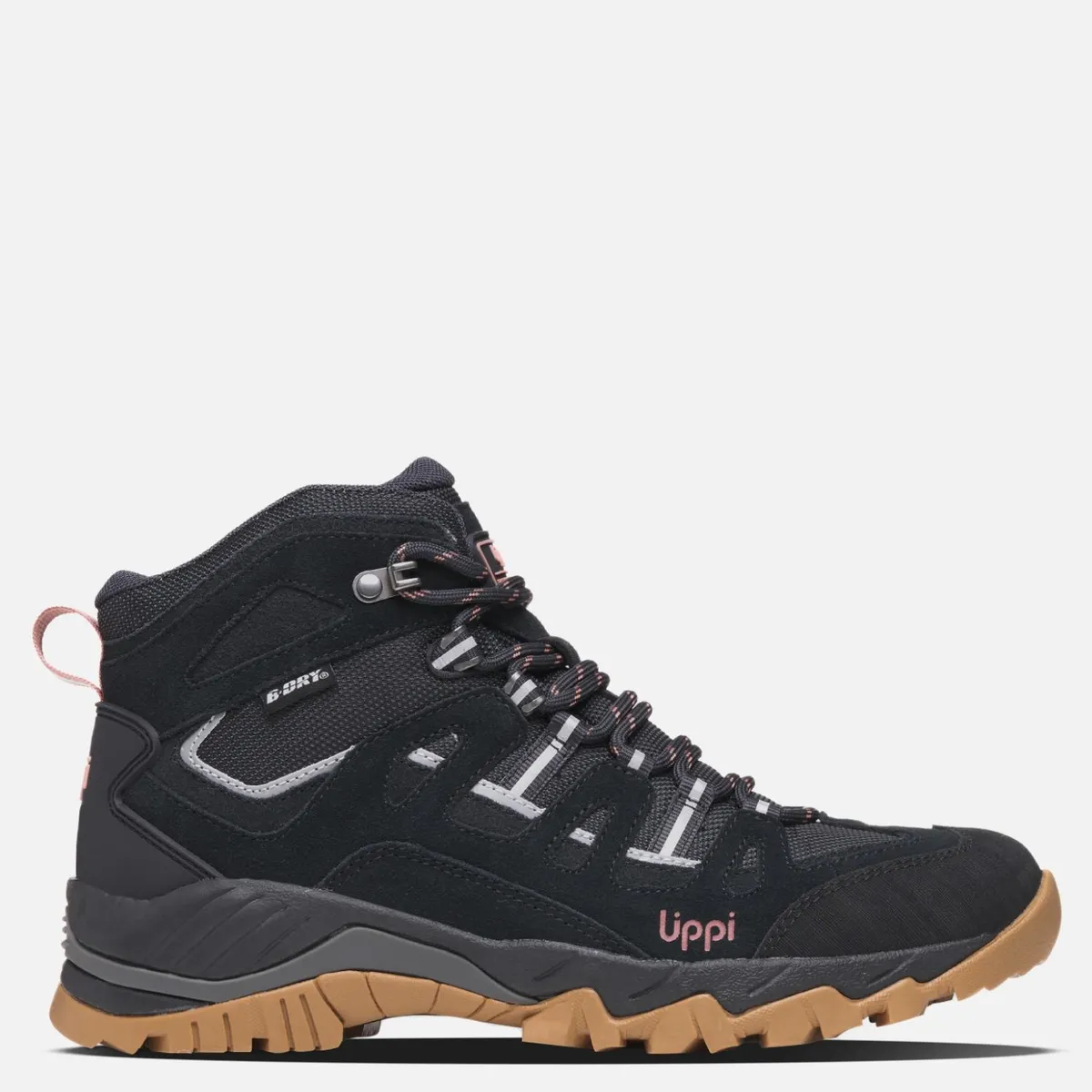 LIPPI - Puelo Zapatilla Outdoor Y Trekking Mujer Cuero Café Lippi