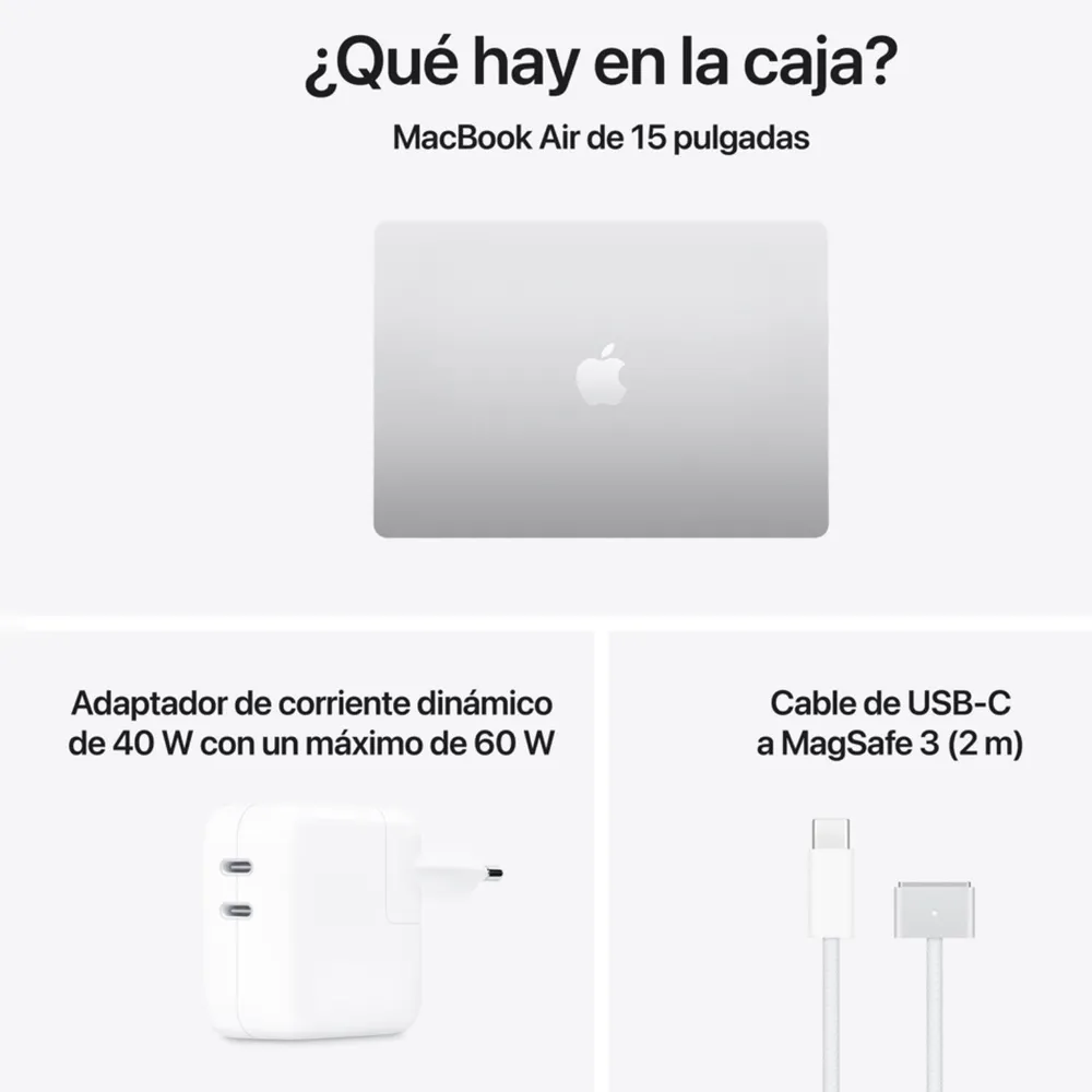 Apple MacBook Air 15.3 M5 16GB 512GB Plata, foto 9