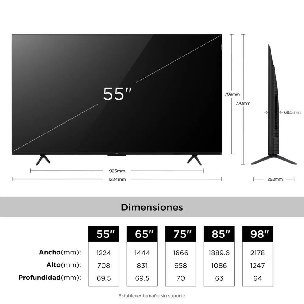 TCL P8L 55", foto 9