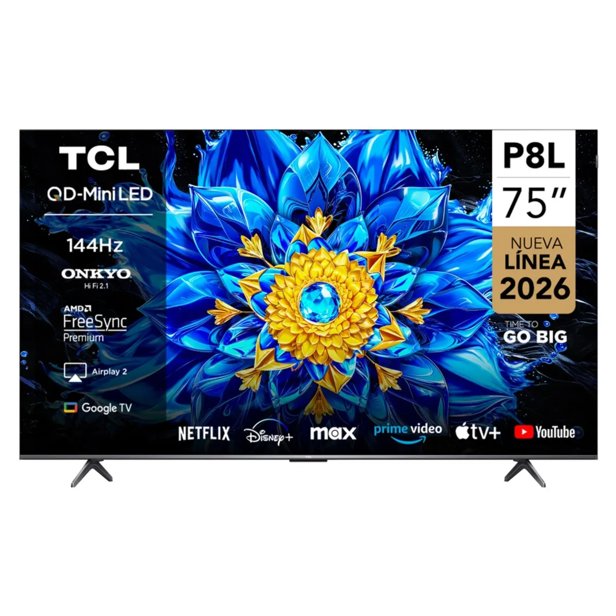 TCL - Smart Tv 75" QD-Mini Led 4K P8L TCL