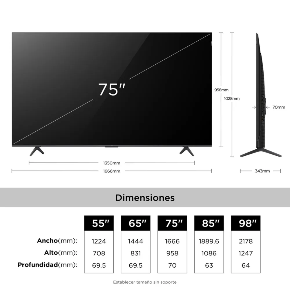TCL P8L 75", foto 10