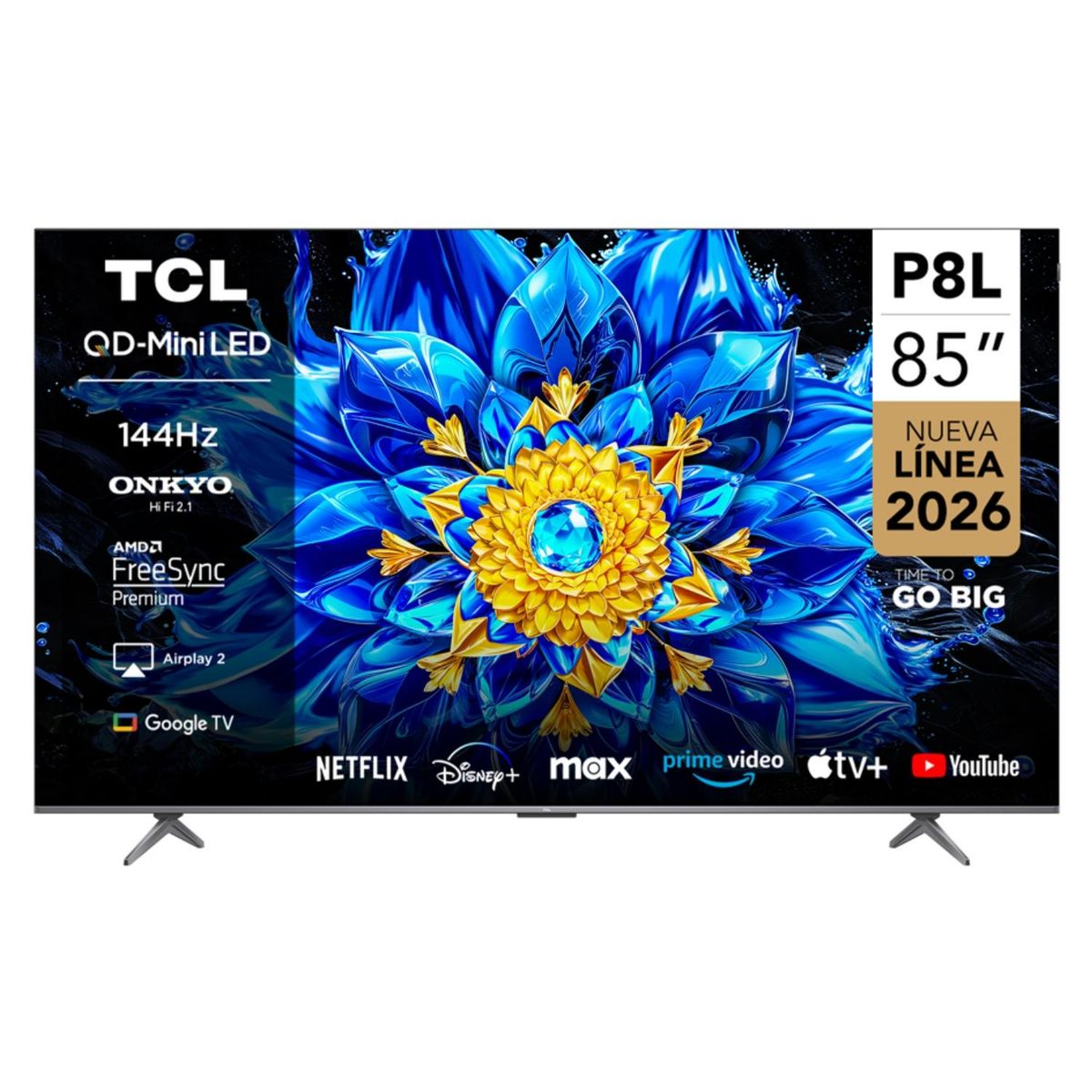 TCL - Smart Tv 85" QD-Mini Led 4K P8L TCL