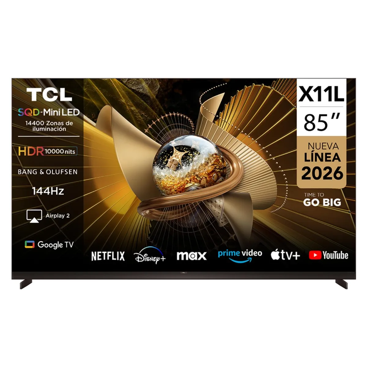 TCL - Smart TV 85" SQD-Mini LED 4K X11L Google TV