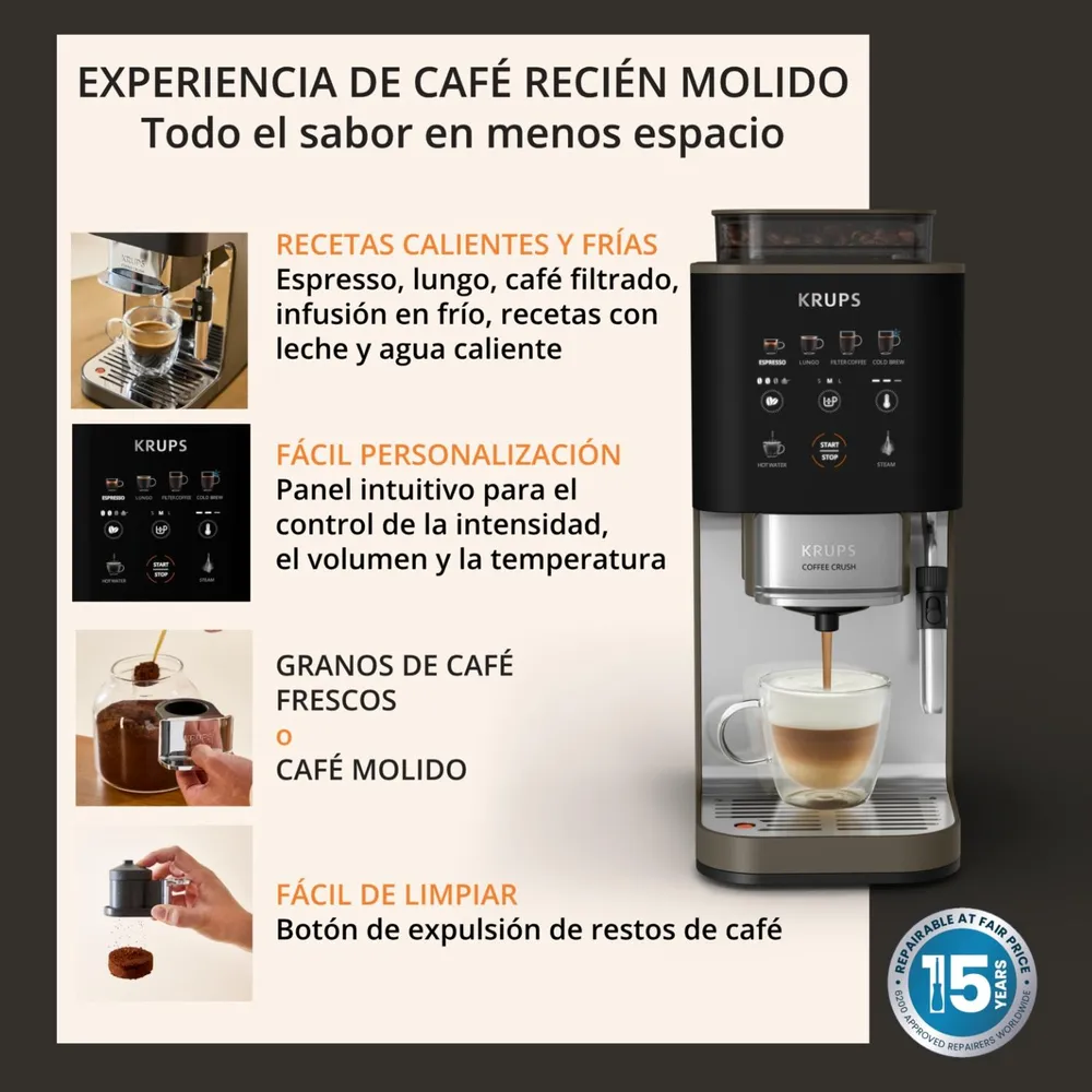 Krups Coffee Crush Experience SA403BE0, foto 7