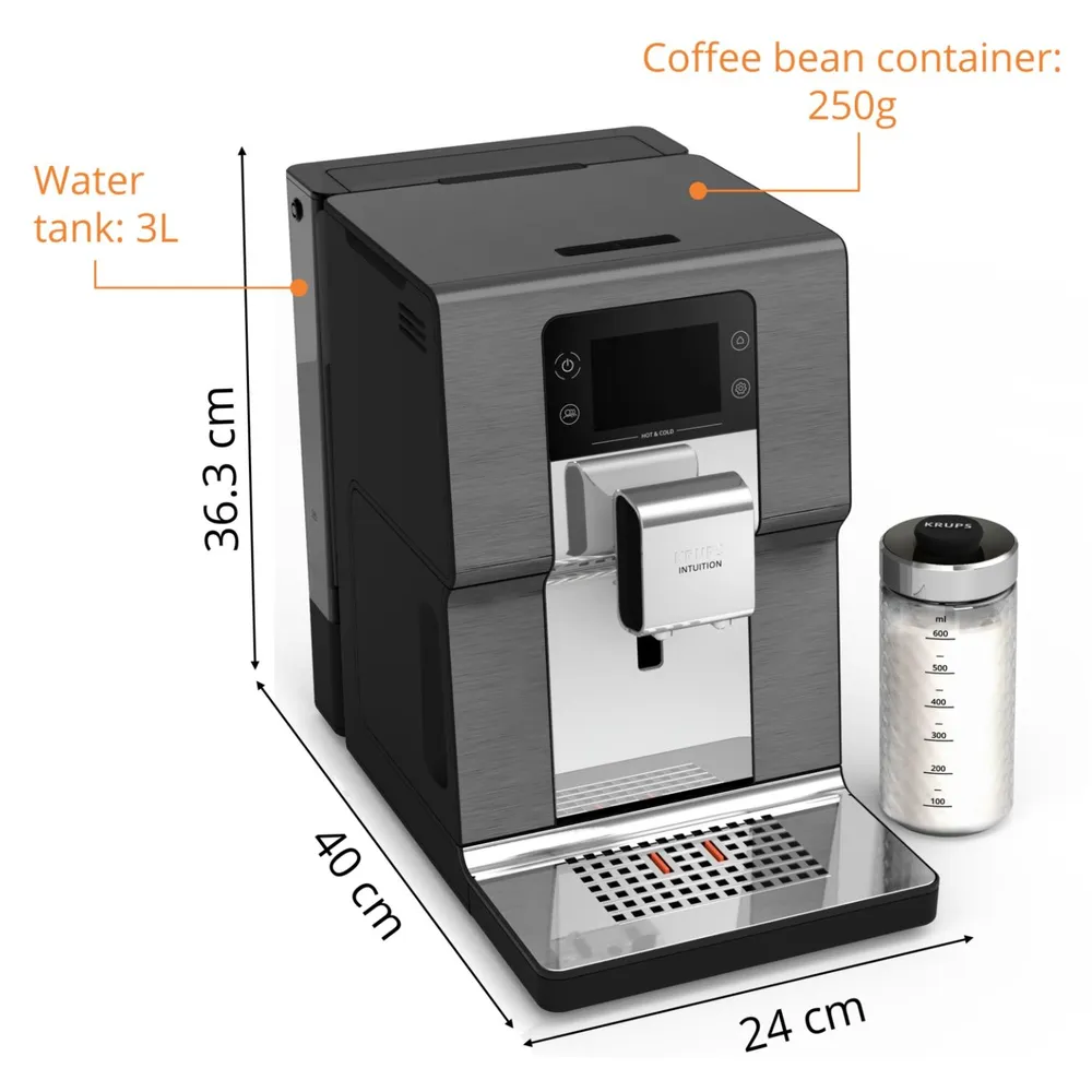 Krups Intuition Preference Hot & Cold EA879N, foto 6