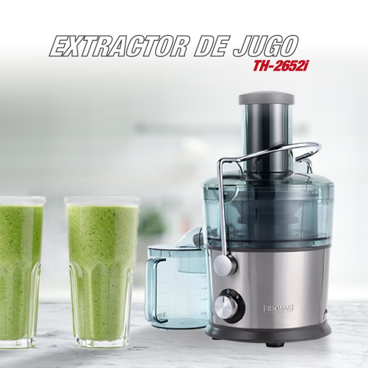 THOMAS - Extractor de Jugo TH-2652i Thomas