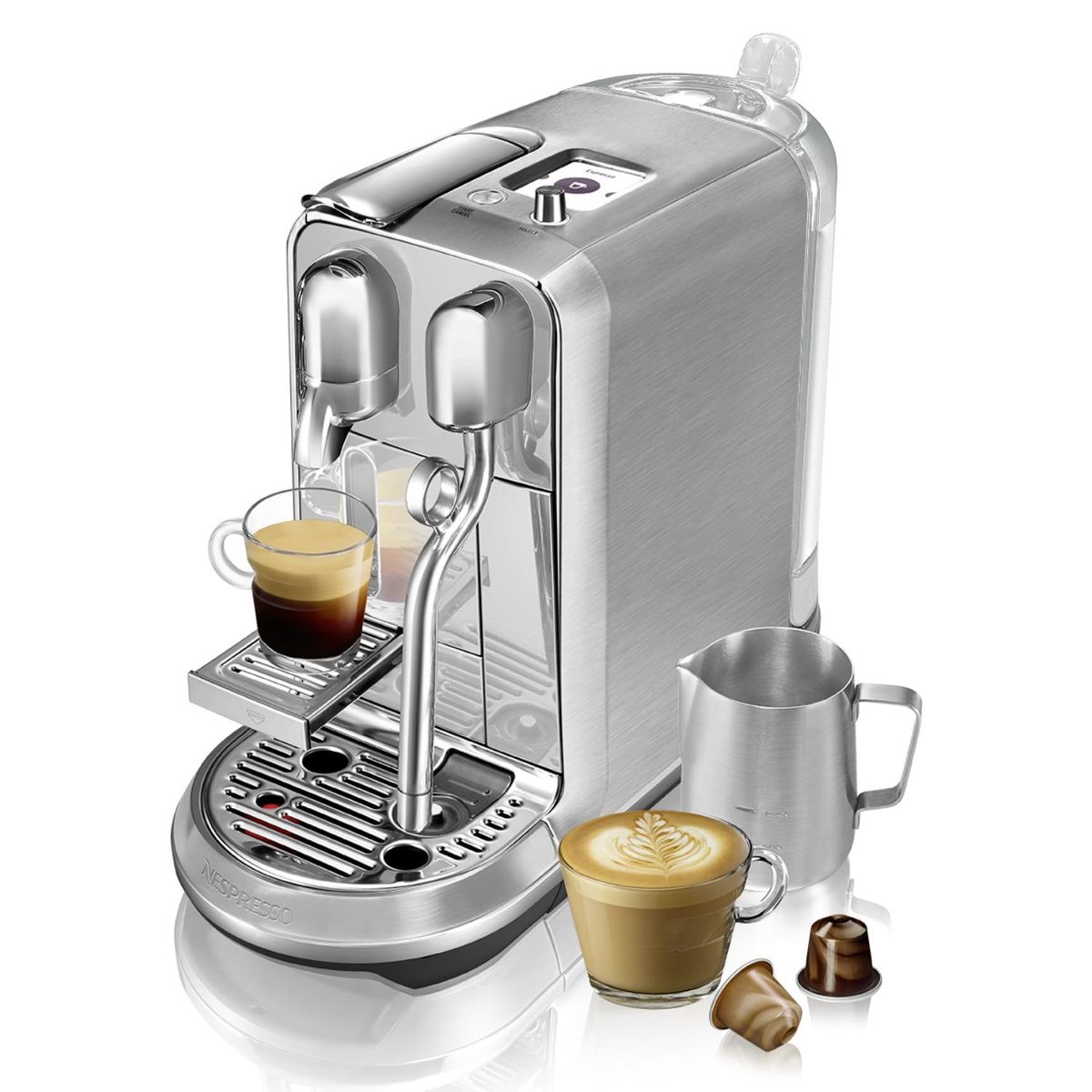 NESPRESSO - Cafetera Creatista Plus Metal