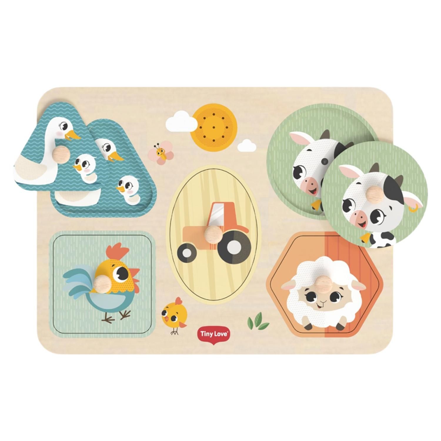 TINY LOVE Mi Primer Puzzle Farmers Fun Tiny Love | Falabella Chile