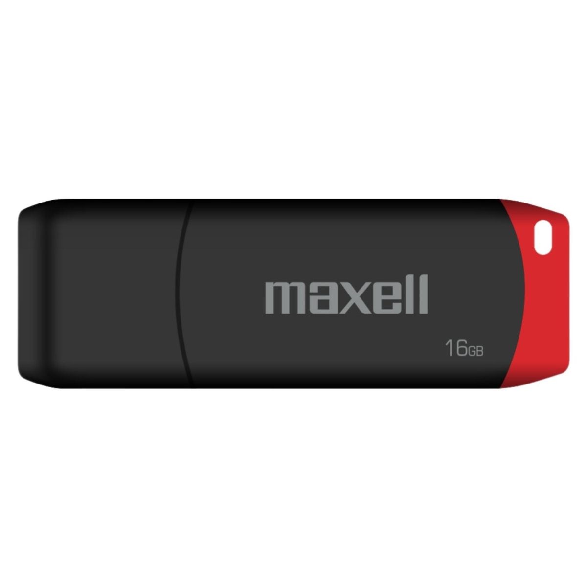MAXELL - Pendrive Maxell 16GB Negro Rojo