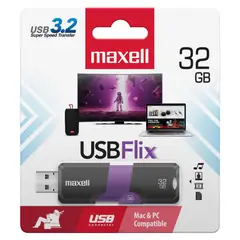 MAXELL - Pendrive 32GB Flix 3 2