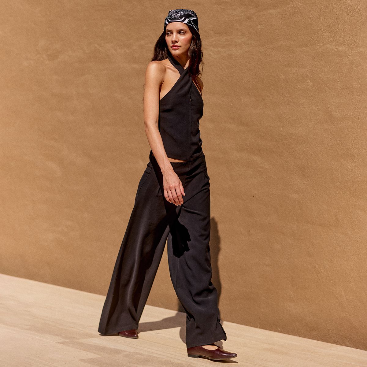 MUTH - Pantalón Tiro Medio Mujer Muth