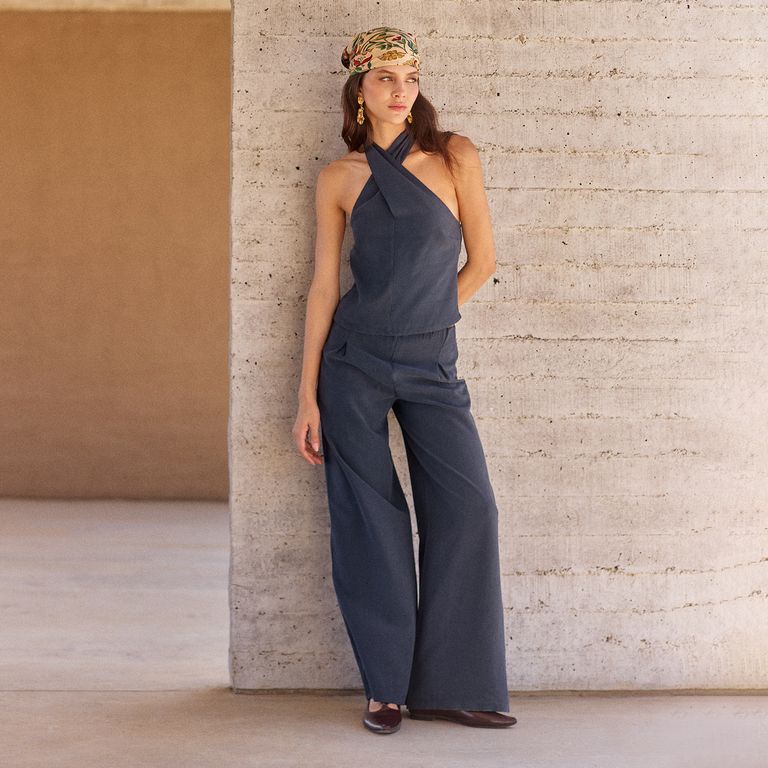 Pantalón Tiro Medio Mujer