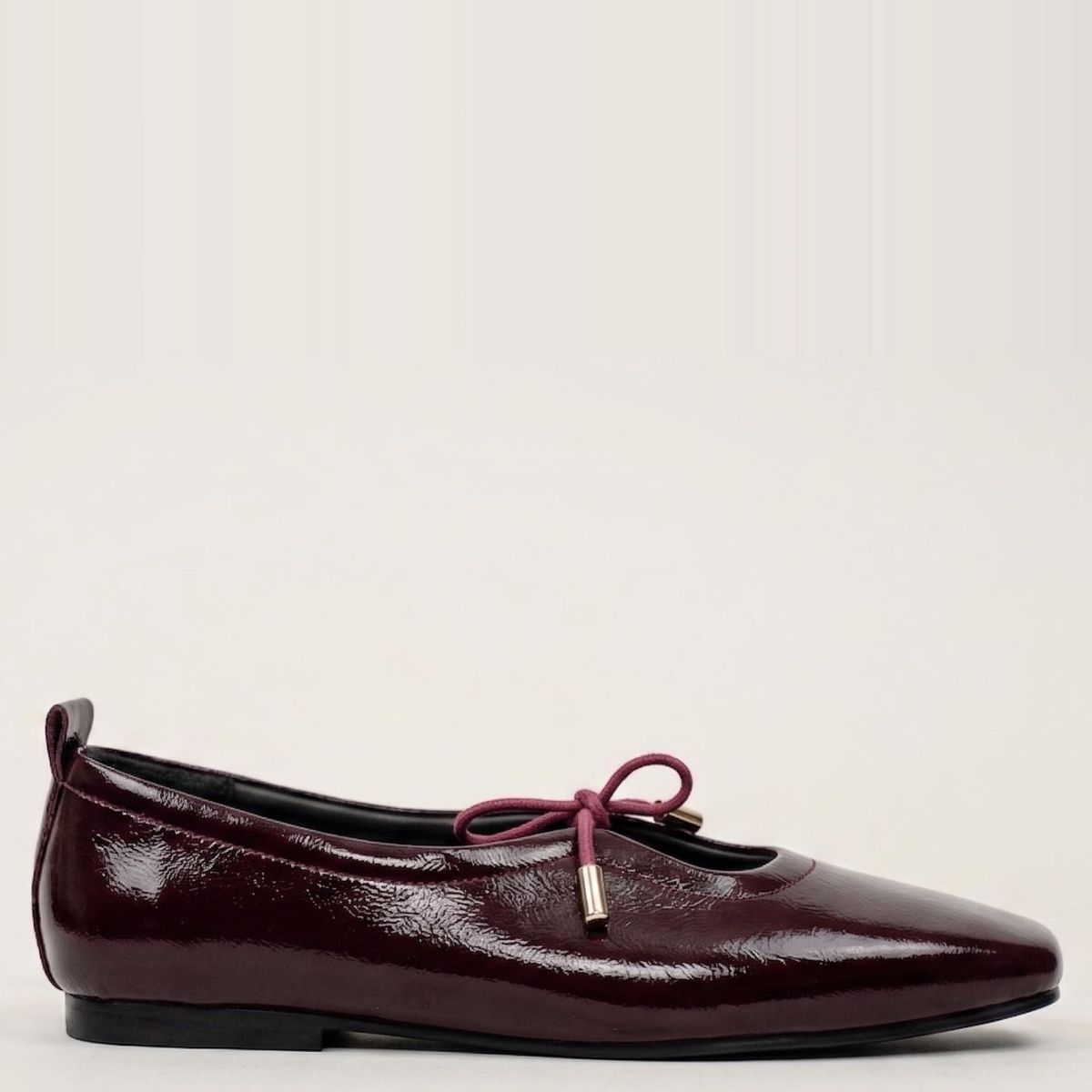 OPARD - Ballerina Con Cordon Central Mujer Burdeo Opard