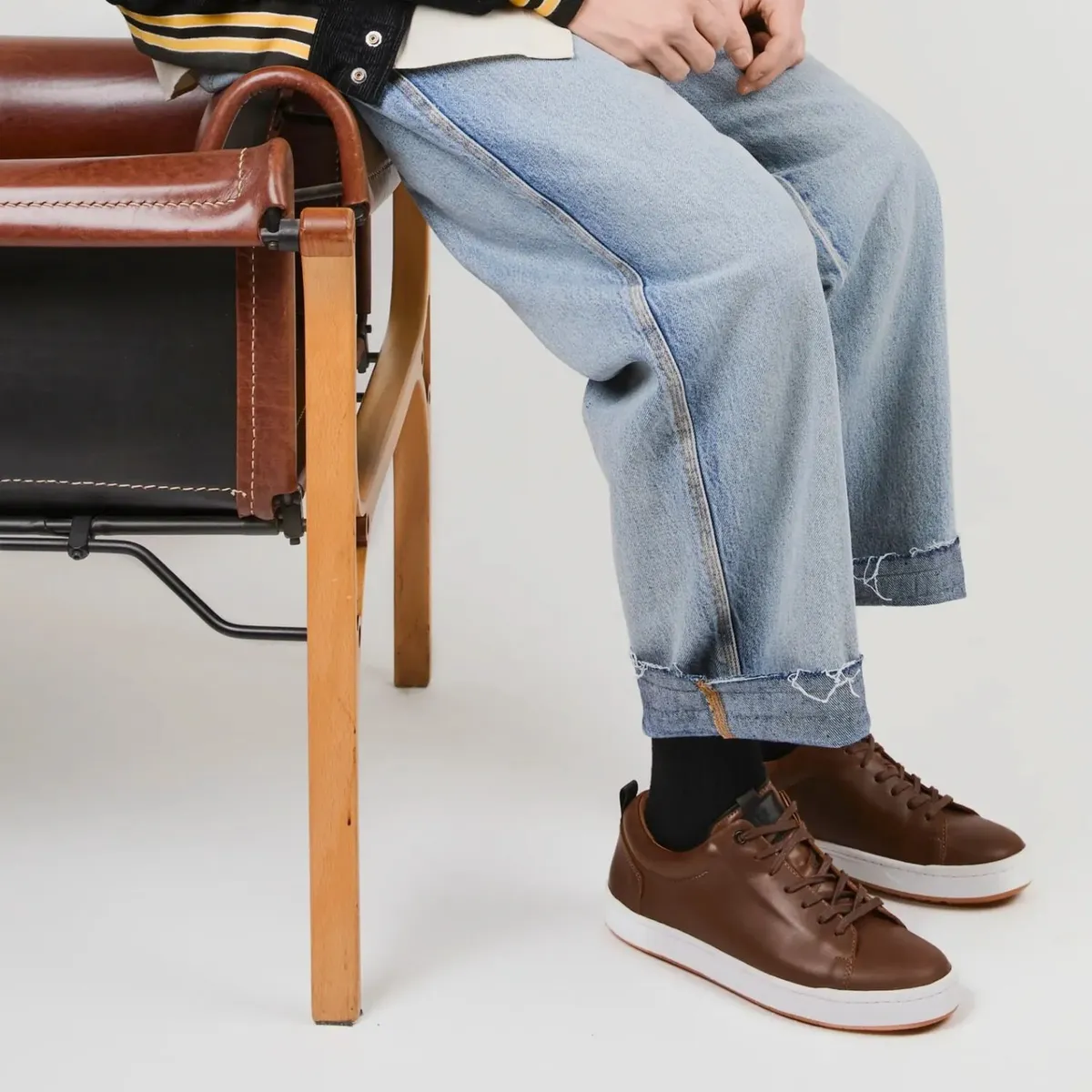VEROZ - Zapato Casual Hombre Café Veroz