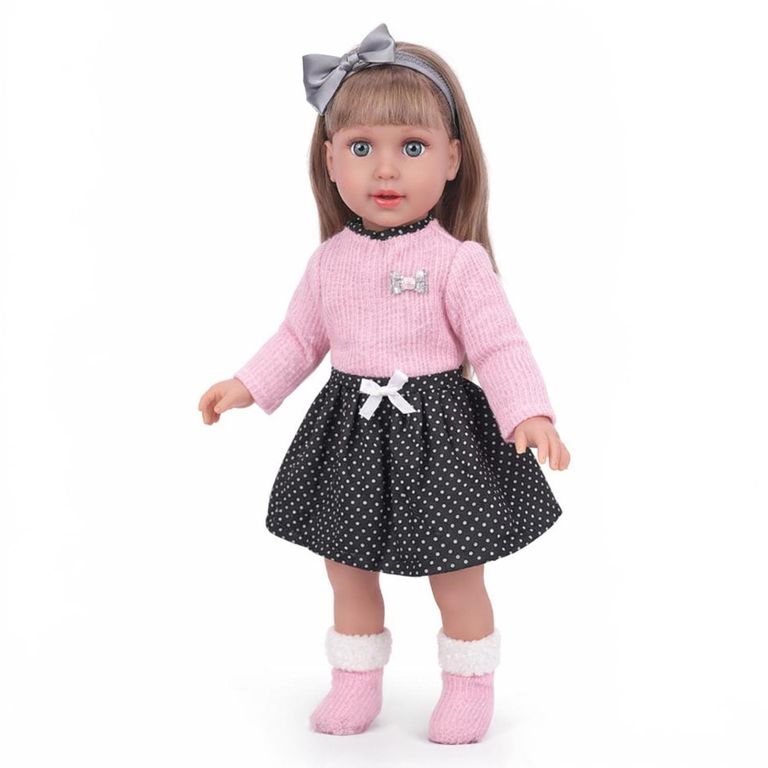 KIDSCOOL Muñeca De Apego Sofy 40cm Suave Rosada Niños 3+