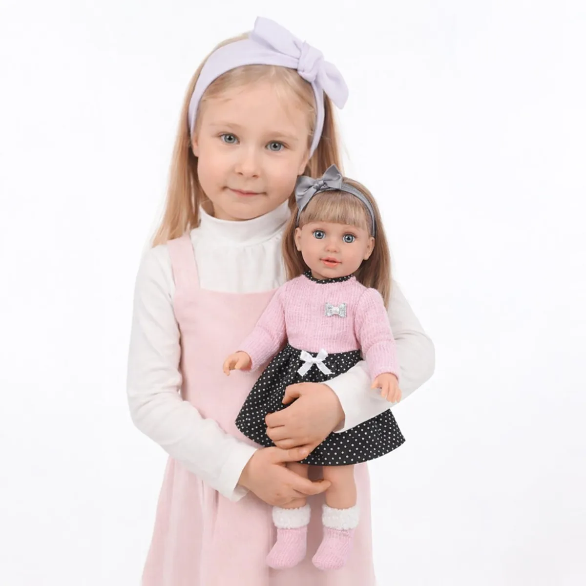 KIDSCOOL - Muñeca De Apego Sofy Kidscool 40cm Suave Rosada Niños 3+