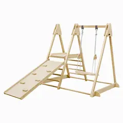 KIDS COOL - Juego De Escalada Plegable Montessori 4 En 1 Kidscool