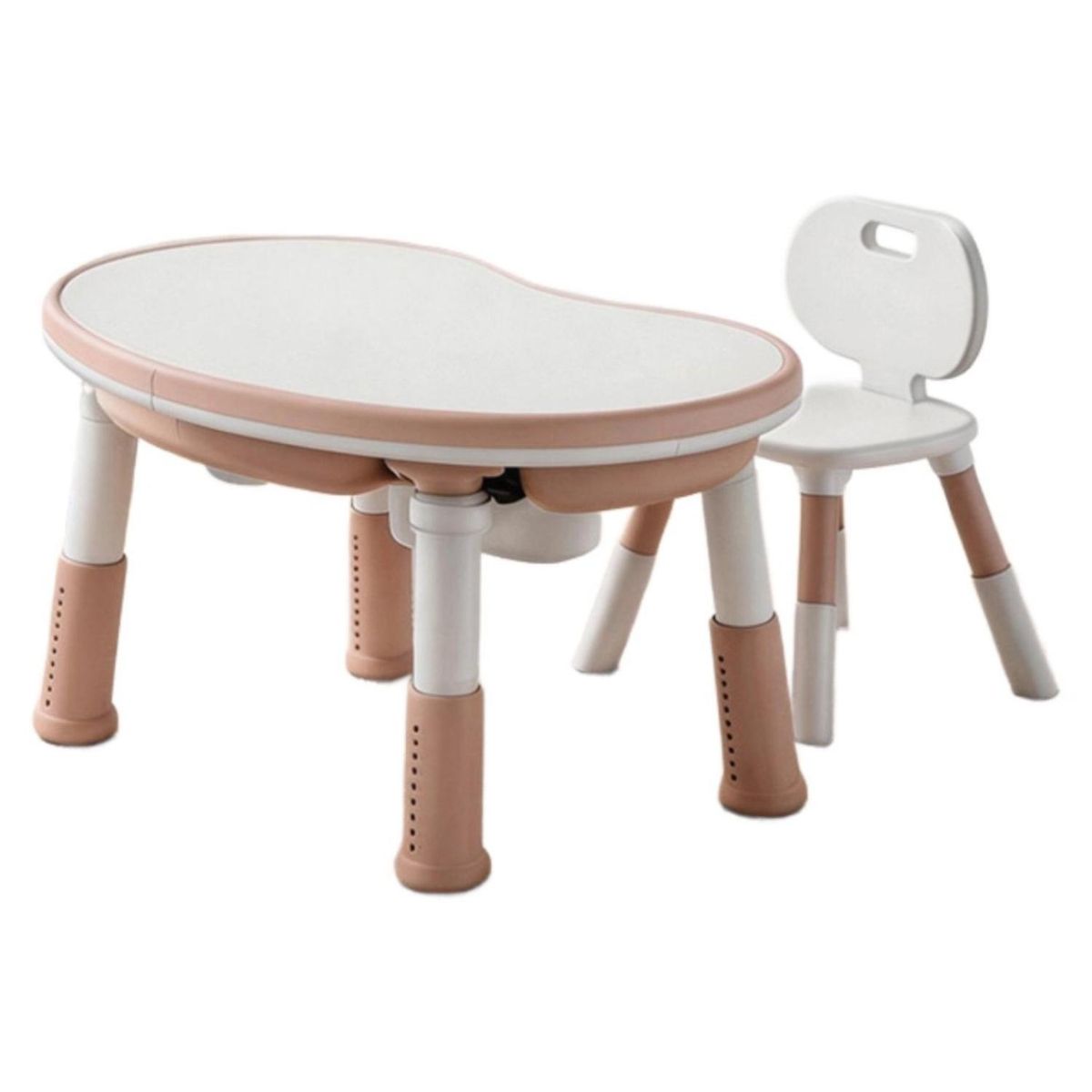KIDSCOOL - Mesa Escritorio Infantil Kidscool Azul Con Silla Y Altura Regulable