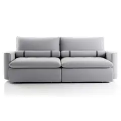 DECOCASA - Sofá Colina 252046 Prata