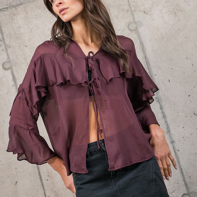 LA MURA Blusa Manga Larga Delia