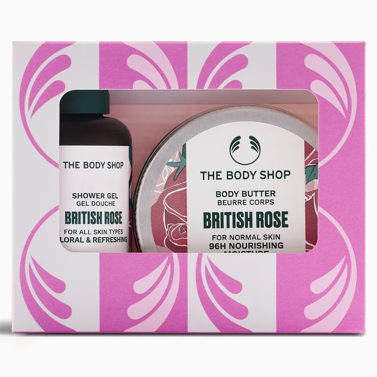 THE BODY SHOP Set de Regalo Dúo Rosa Británica