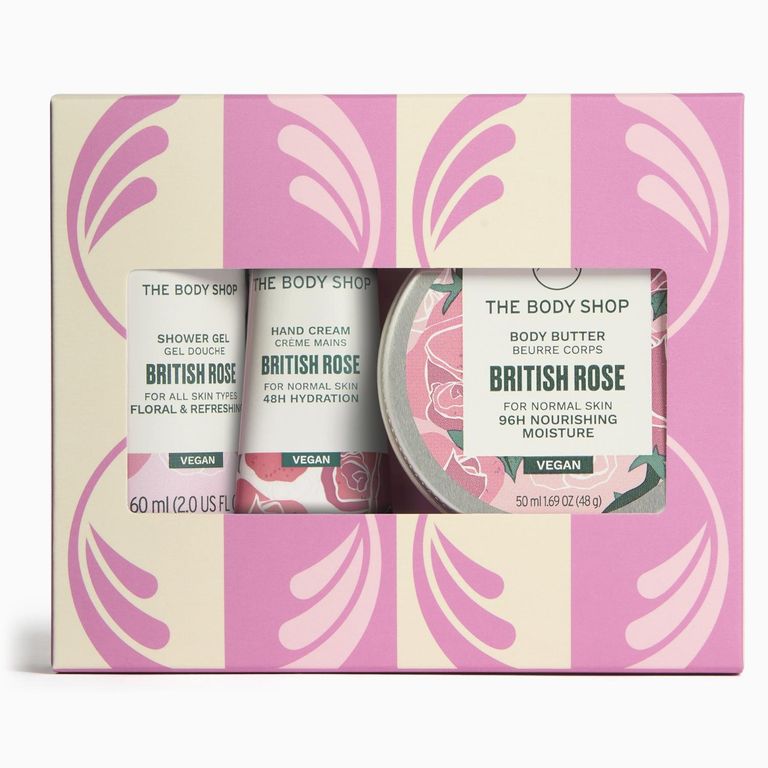THE BODY SHOP Set de Regalo Viaje Rosas