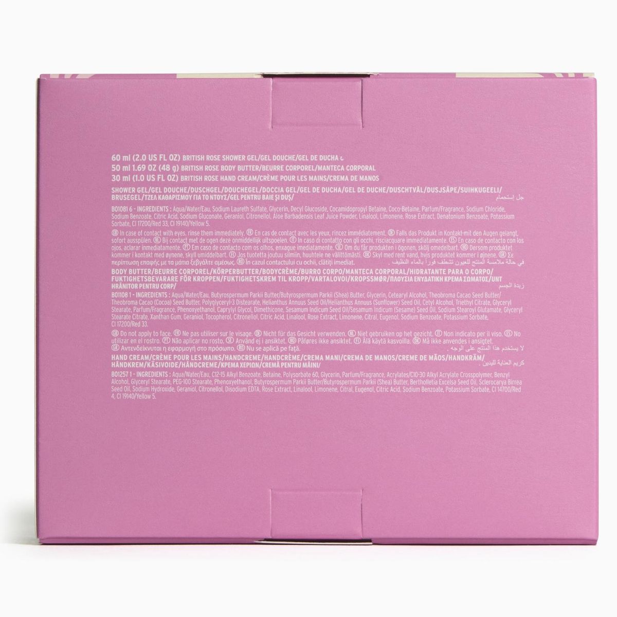 THE BODY SHOP - Set de Regalo Viaje Rosas The Body Shop