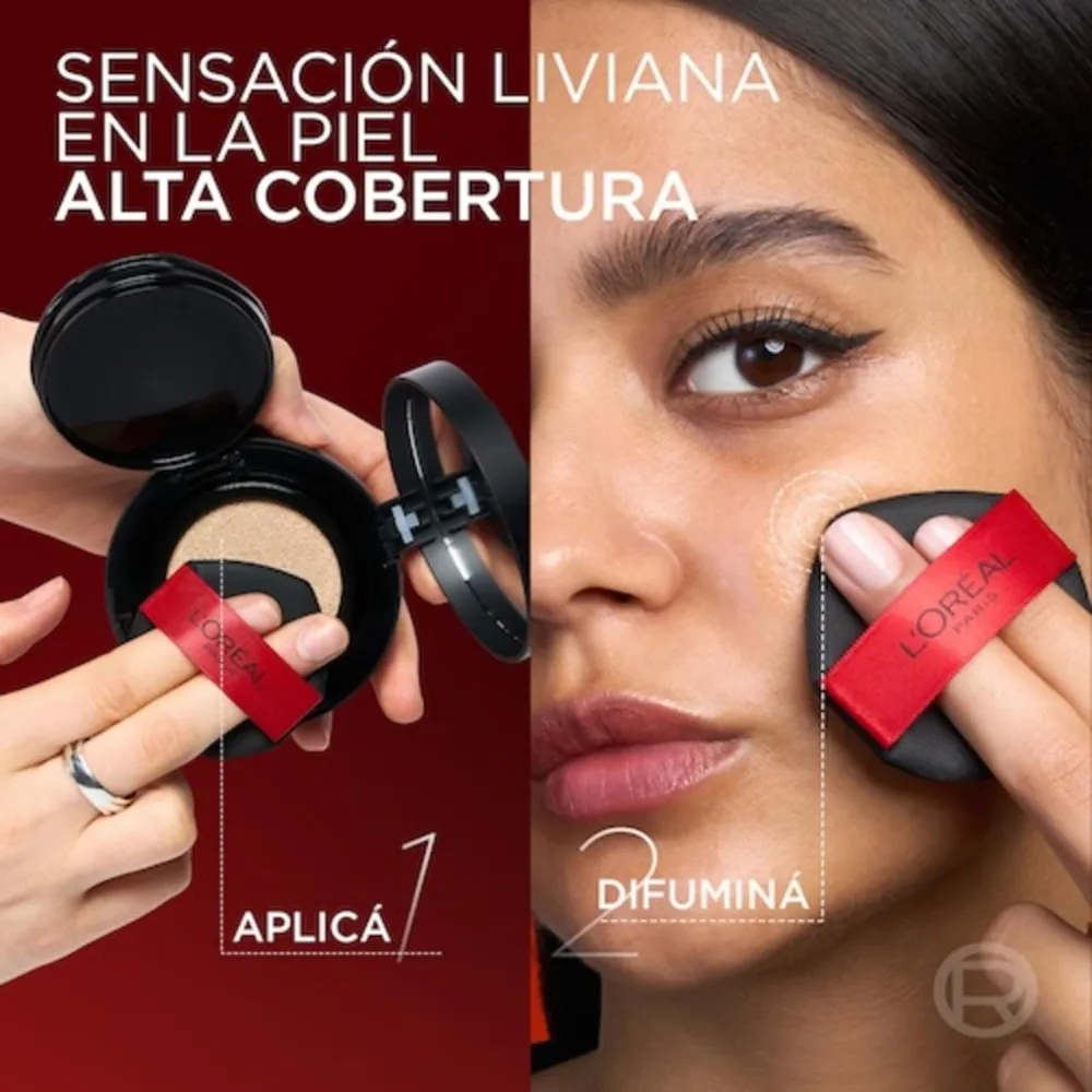 Base de Maquillaje Cushion Foundation 120 Loreal, foto 6