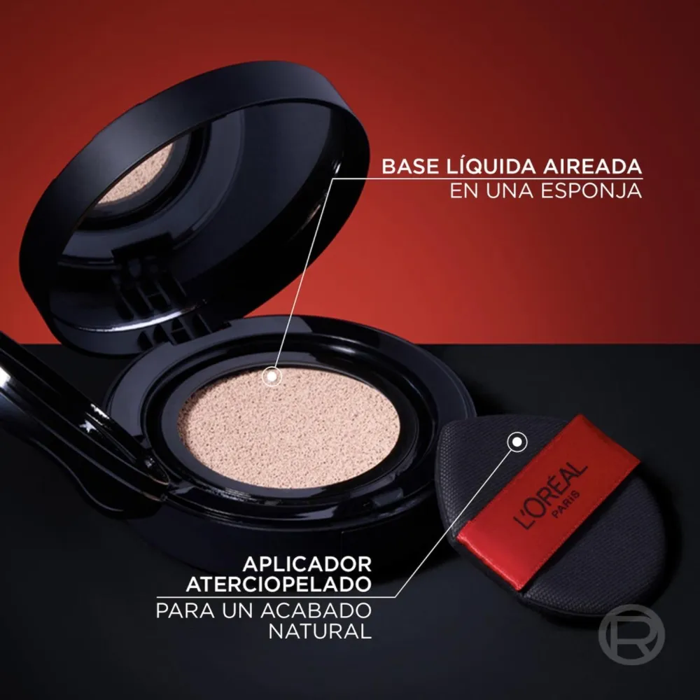 Base de Maquillaje Cushion Foundation 140 Loreal, foto 12