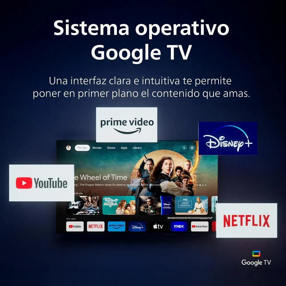 LED Smart Tv 50" PUD7019 4K UHD, foto 4