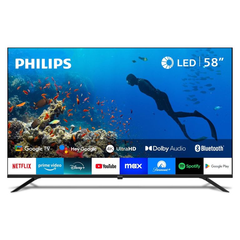 LED Smart Tv 58" PUD7019 4K UHD Philips