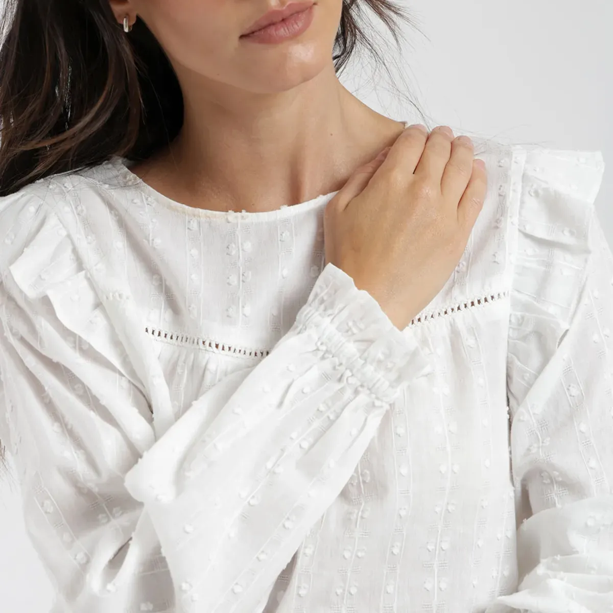 FROENS - Blusa Manga Larga Mia Mujer Froens