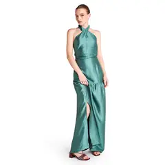 BASEMENT - Blusa Halter Satinada Mujer Sophie and Lucie x