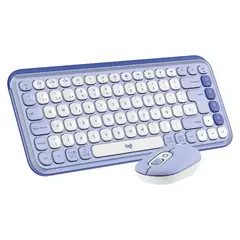 LOGITECH - Combo Blue Pop Icon Lila