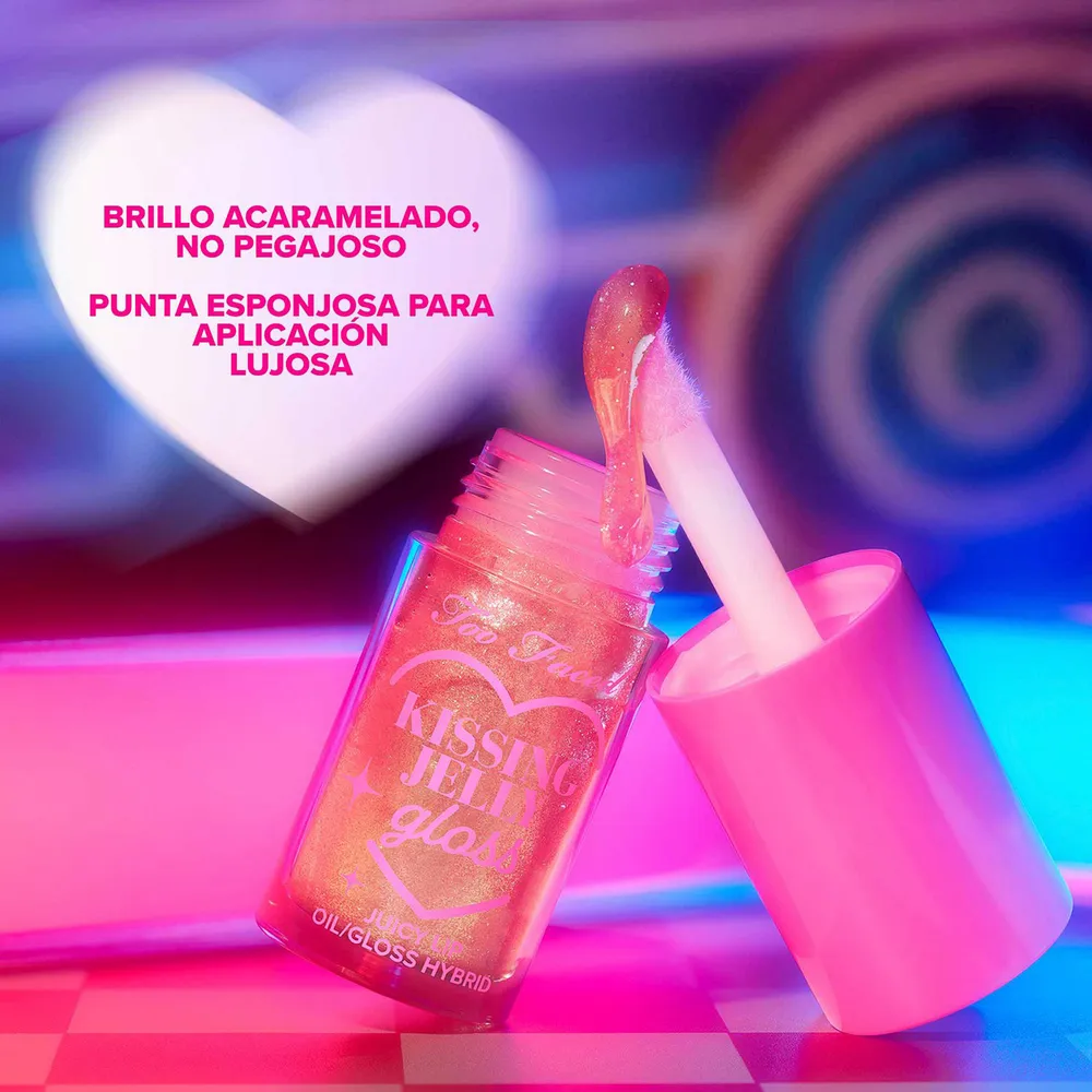 Too Faced Kissing Jelly Gloss Birthday Kiss, foto 7