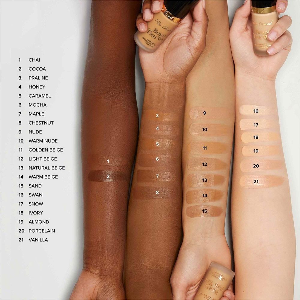 Too Faced Born This Way Foundation Vanilla, foto 5