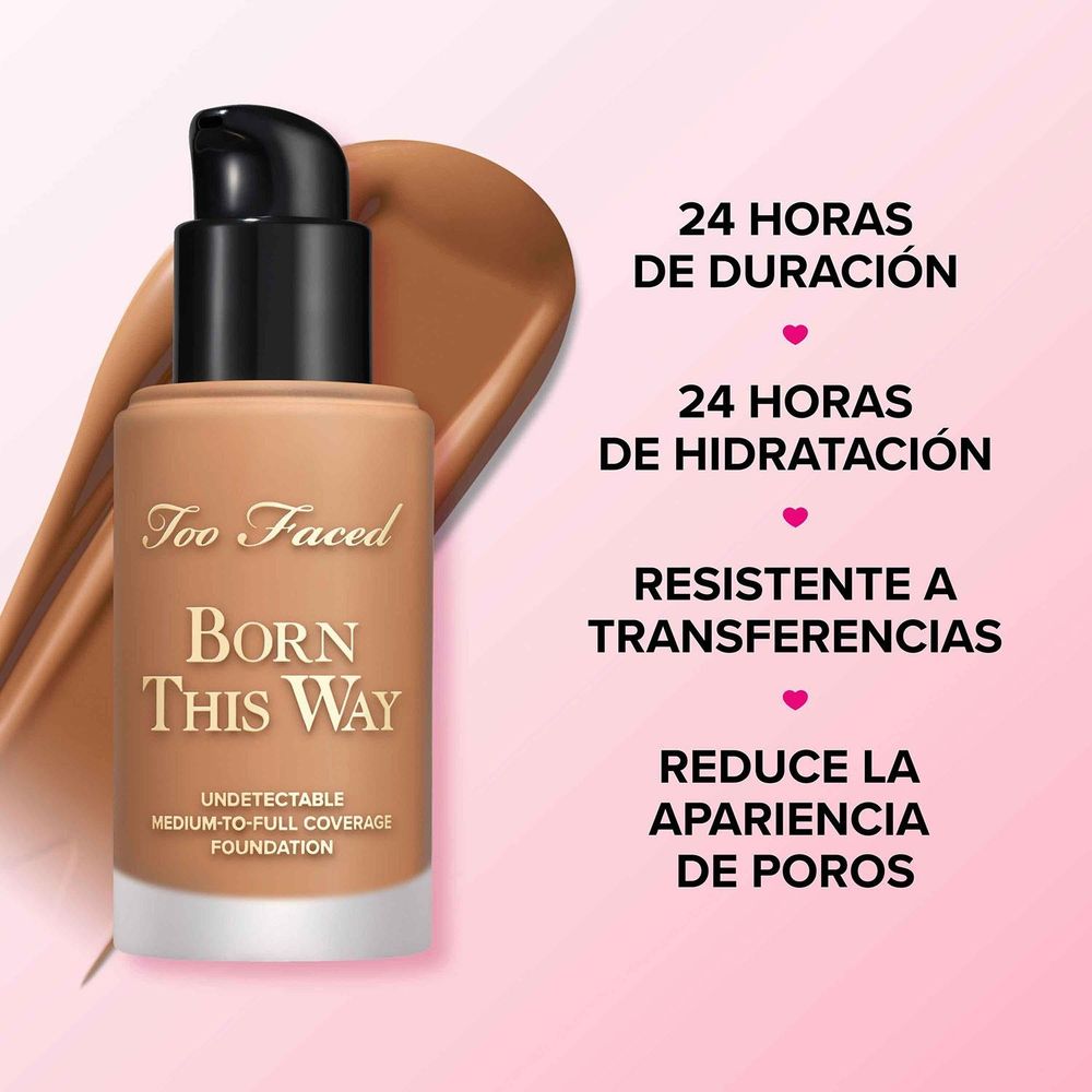 Too Faced Born This Way Foundation Snow, foto 4