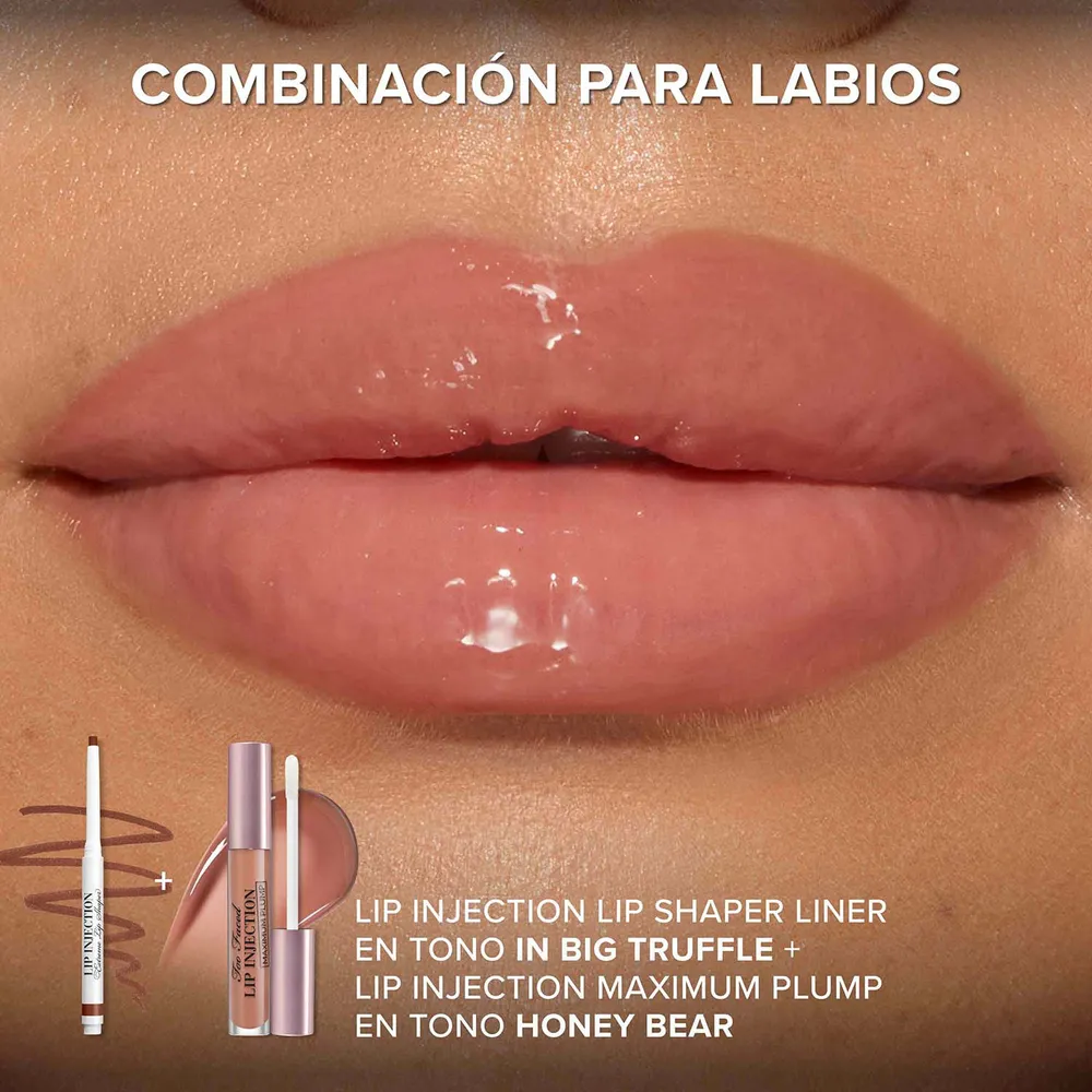 Too Faced Lip Injection Maximum Plump Honey Bear, foto 13