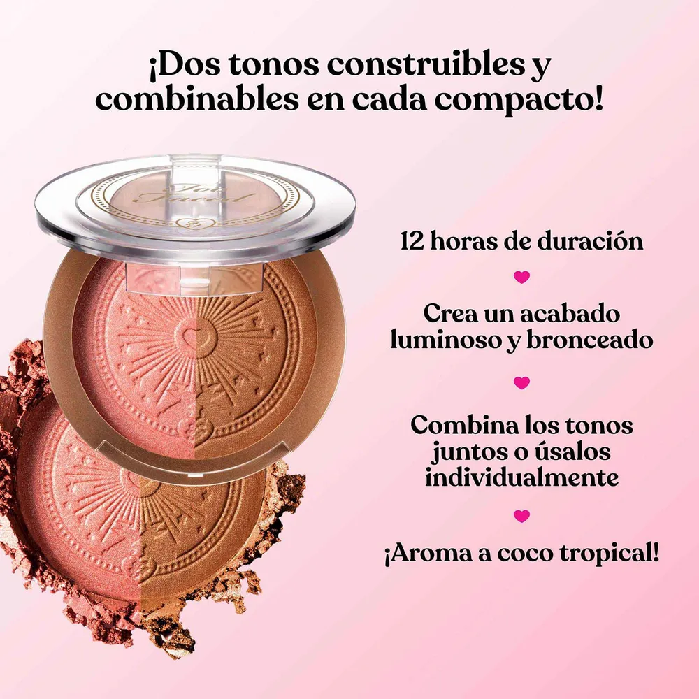 Too Faced Sun Bunny Bronzer Fuchsia Bunny, foto 5