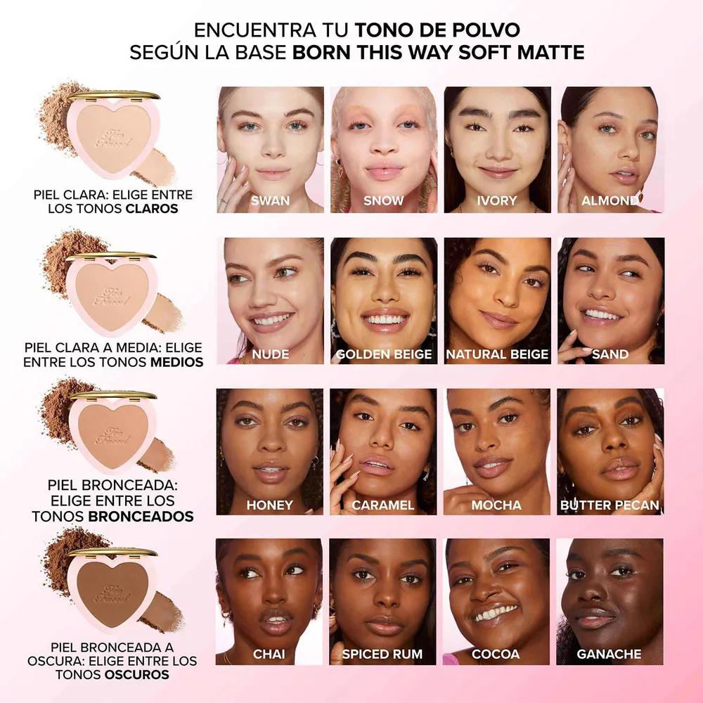 Too Faced BTW Soft Blur Powder Light, foto 6