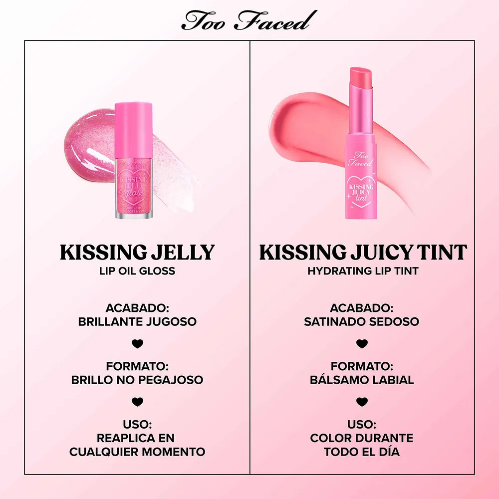 Too Faced Kissing Juicy Tint Raspberry, foto 7