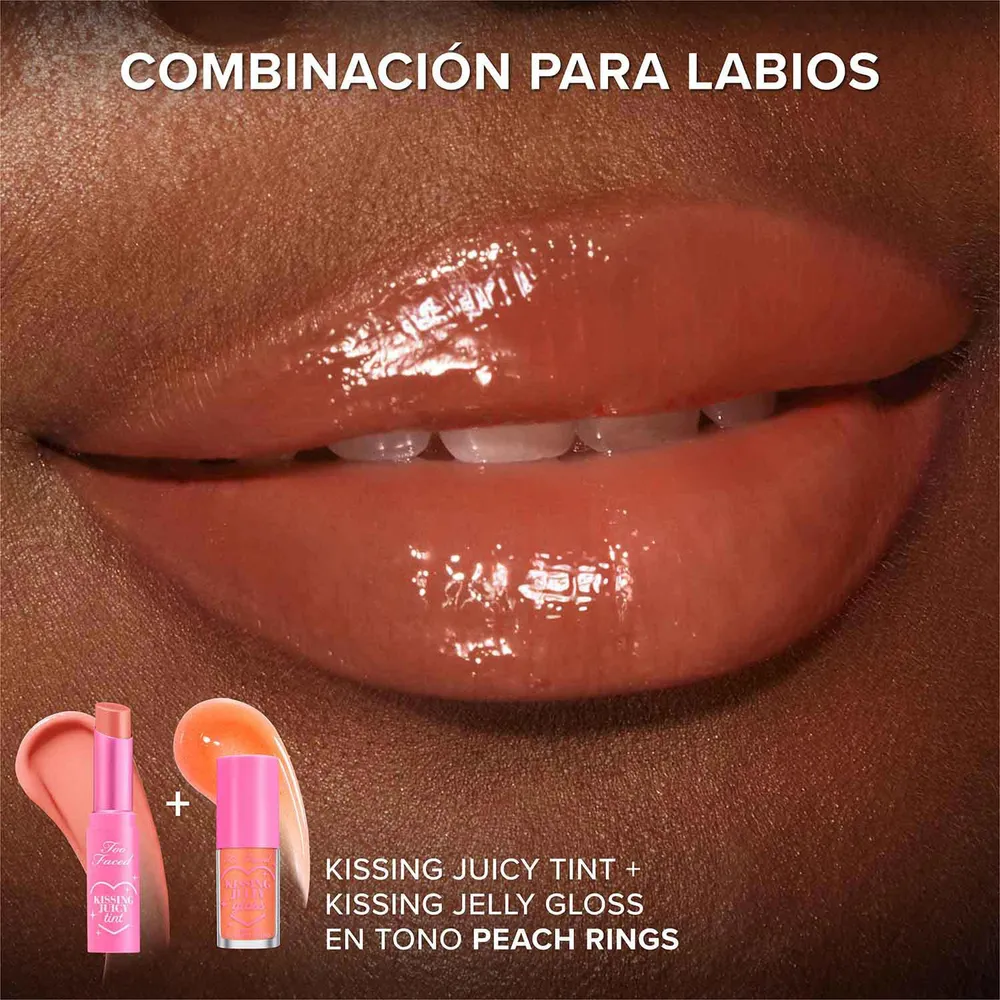 Too Faced Kissing Juicy Tint Peach Rings, foto 4