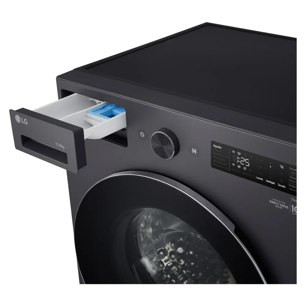 LG WD15EGNTSPG 15/8 kg Essence Graphite, foto 4