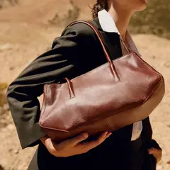 CAROLINA FLORES HANDMADE - Bolso Grande Para Hombro Carolina Flores