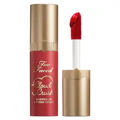 TOO FACED - Blush Líquido Cloud Crush Whipped Lip & Cheek Color Bed of Roses
